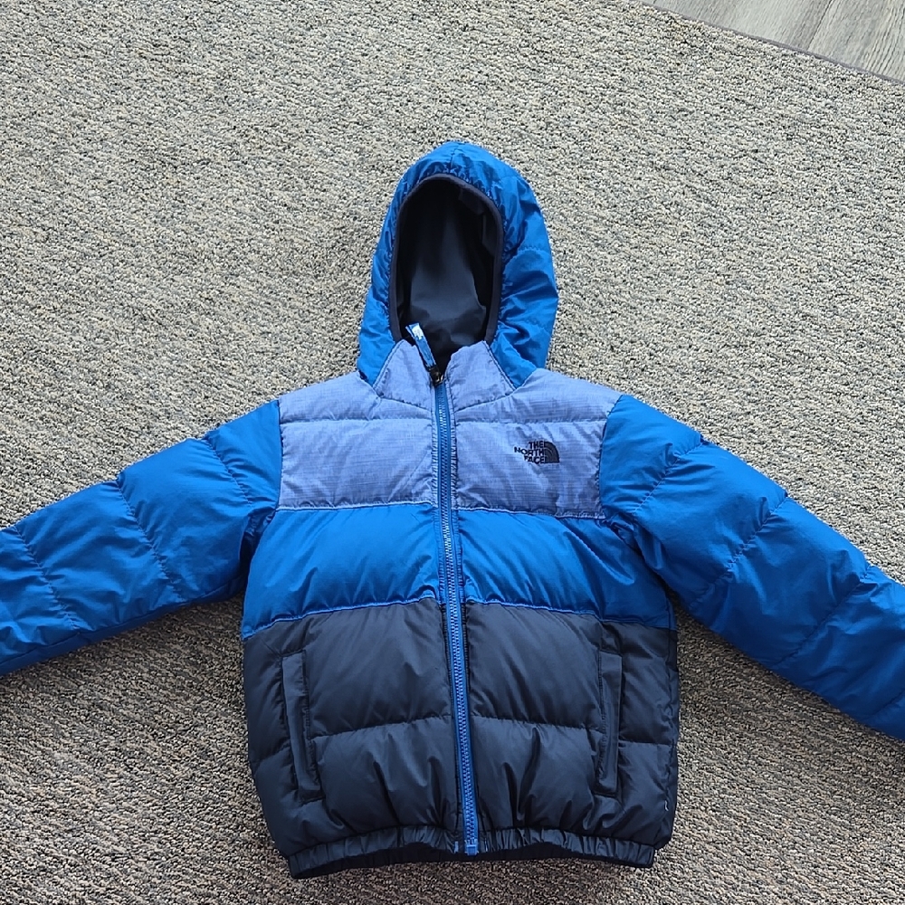 The North Face Blue Puffer Jacket